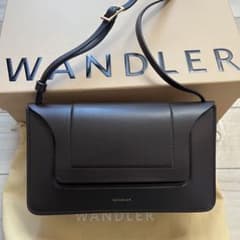 WANDLER penelope mini ダークブラウン ショルダーバッグ - メルカリ