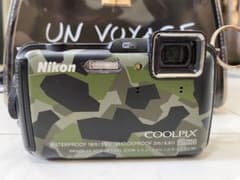 Nikon COOLPIX ❤️AW120 防水コンパクトデジカメレア 迷彩柄 