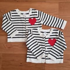 年子mama様専用　GAP　カーディガン　双子のサムネイル
