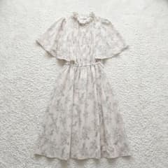 お値下げ✨️ Honeys 花柄ワンピース アイボリーのサムネイル