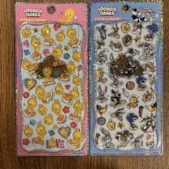 【ルーニートゥーンズ】プチドロップステッカー2枚セット カミオジャパン正規品のサムネイル