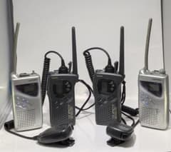 サンヨー TA-PC7 ユピテル CT-540 トランシーバー 4台セットのサムネイル
