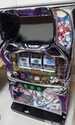 グランベルム　バイブスイッチ付き　頼める便　パチスロ　実機 送料込み】回胴式遊技機グランベルム 実機 上部役物バイブスイッチ付き