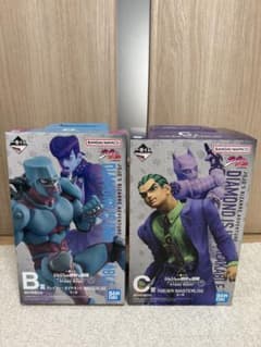 一番くじ ジョジョ Prize B: Crazy Diamond Prize C: Kosaku Kawajiri Set