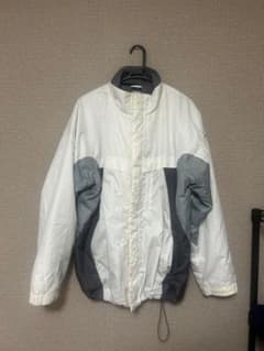 00s NIKE wave design nylon jacket Y2K 中綿