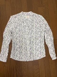 LAURA ASHLEY WEEKEND 長袖シャツ ボタニカル柄のサムネイル