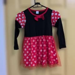 Minnie Mouse long-sleeved dress cosplay
