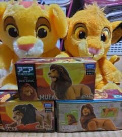 ライオンキングシンバぬいぐるみ＋シンバリュック＋アニア　アニマルアドベンチャー