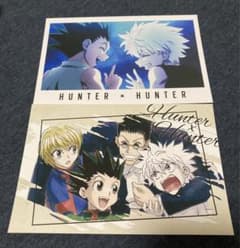 ハンターハンター ゴン キルア クラピカ ポストカード JUMP SHOP