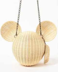 BEAMS 25th Disney Rattan Bascket Natural - メルカリ