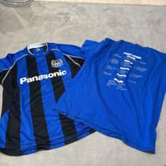 ガンバ大阪 G大阪 Jリーグ公式 ユニフォーム Tシャツ セット ブルー ガンバ大阪 G大阪 Jリーグ公式 ユニフォーム Tシャツ セット ブルー