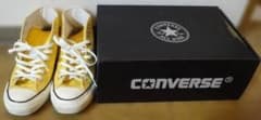 コンバース　オールスター　１００　colors hi　イエロー　２５ｃｍ