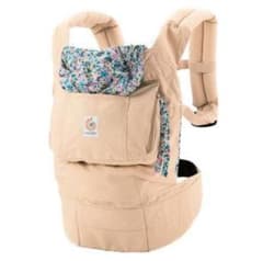 【美品・日本限定】エルゴベビー 抱っこ紐 リバティプリント ベージュ