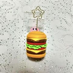 별의 커비 이치 반 쿠지 메모 스탠드 KIRBY'S BURGER