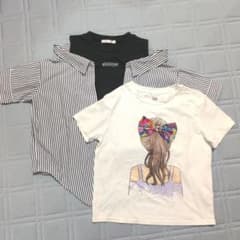 子供服　女の子トップス　2枚組のサムネイル
