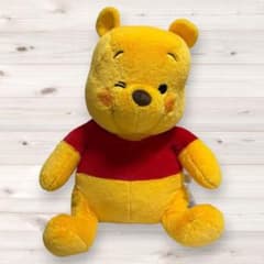 【新品未使用タグ付き】くまのプーさんFukuFukuウィンク超超BIGぬいぐるみ