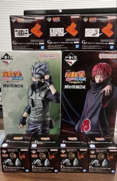 32点　ナルト　一番くじ NARUTO フィギュア サソリ　カカシ　F コンプ サソリ カカシ Fコンプ】 一番くじ NARUTO ナルト疾風伝 フィギュア
