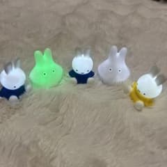 ミッフィーLEDライト5体セットのサムネイル