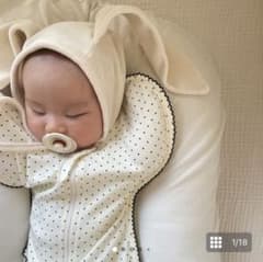 to you スワドル　dot pico lace　Sサイズ　奇跡のおくるみのサムネイル