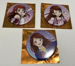 アイカツ ソレイユたっぷり缶バッジ 蘭のサムネイル
