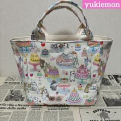ハンドメイド トートバッグ yukiemon クックキャッツ - メルカリ