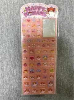 平成レトロ 平成女児 シール ハッピーコハム はむちゃん ハムスター　クーリアのサムネイル