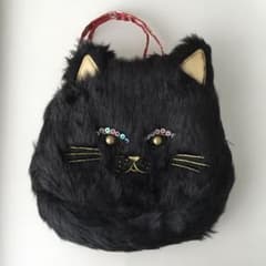 SWIMMER スイマー くろねこ ポーチ/ミニバッグのサムネイル