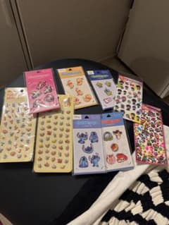버블 팝 씰 9장 세트