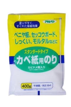 カベ紙用接着剤 スタンダードタイプ 400gのサムネイル