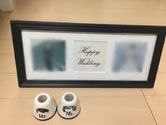 結婚式 受付 ペン立て 写真たてのサムネイル
