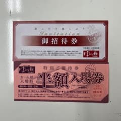 湯けむり温泉ゆ~遊招待券+半額入場券のサムネイル