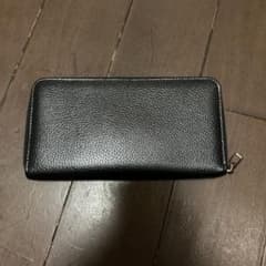 ラウンドファスナー長財布 ブラックのサムネイル