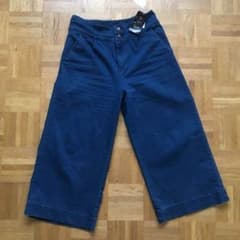 新品 デニム2Bワイドパンツ 4Lのサムネイル