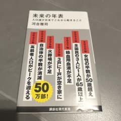 未来の年表 人口減少日本でこれから起きることのサムネイル