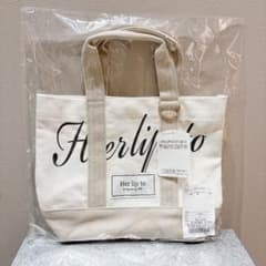 HLT Canvas Mini Tote トートバッグ Herlipto 白 - メルカリ