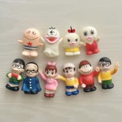 バンダイ　オバケのQ太郎　指人形セット オバケのQ太郎 指人形 昭和レトロ10体セット BANDAI 1985 - メルカリ