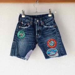 デニム&ダンガリー ハーフパンツ 120cmのサムネイル