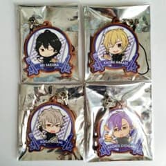 新品☆あんスタ☆アニカフェ☆UNDEAD☆ラバーチャーム☆4点セット 