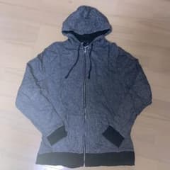 H&M ジップアップパーカー グレー US Lのサムネイル