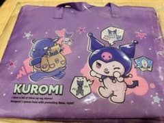 KUROMI クロミ ショッピング保冷バッグ パープルのサムネイル