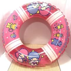 未開封品☆キキララ☆リトルツインスターズ☆浮き輪☆90cm サンリオ - リトルツインスターズ キキララ 浮き輪 浮輪 うきわ
