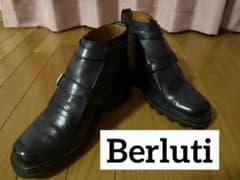 美品　Berluti ブーツ　ダブルモンクレースアップ　オルガ期　シューツリー付 美品 Berluti ブーツ ダブルモンクレースアップ オルガ期 シューツリー