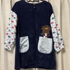 【未使用】くまのがっこう　保育士　エプロンのサムネイル
