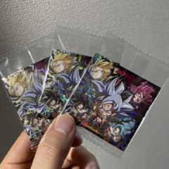 ドラゴンボール 超戦士シールウエハース　孫悟空　3枚セットのサムネイル