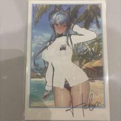 勝利の女神 nikke c106 コミケ ヘルム 特典 ポストカード - メルカリ