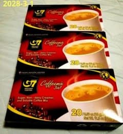 TRUNG NGUYEN LEGEND G7 3in1 コーヒー 3箱 - メルカリ