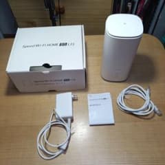 Speed Wi-Fi HOME 5G L13 本体 ホワイトのサムネイル
