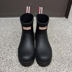 HUNTER レインブーツ ブラック UK3のサムネイル
