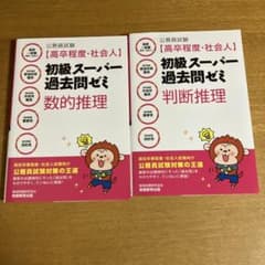公務員試験[高卒程度・社会人]初級スーパー過去問ゼミ 数的推理 判断推理のサムネイル