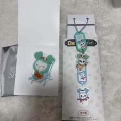 TWICE ミナ TWICEくじ ネームタグキーホルダー ランダムステッカー